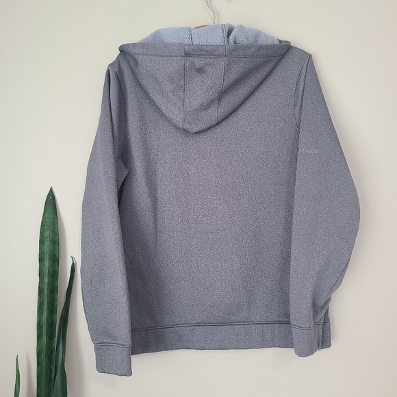 UNDER ARMOUR | Gray Zip-up Athletic Hoodie Sweatshirt - Picture 5 of 5